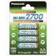 Аккумулятор Panasonic High Capacity AA 2700 mAh 4BP NI-MH